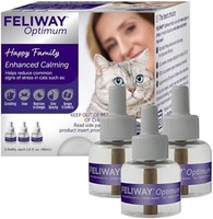 FELIWAY 费利威 Optimum Cat 增强舒缓信息素扩散器，30 天补充装，3 件装