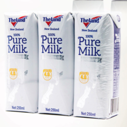 Theland 纽仕兰 超定制纽仕兰4.0g蛋白质全脂高钙纯牛奶250ml*16盒礼盒