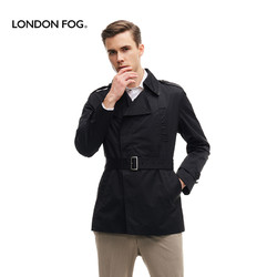 LONDON FOG 伦敦雾 男士短款风衣 LS13WF011 浅灰色 S