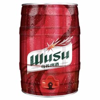 WUSU 乌苏啤酒 大桶5升桶装