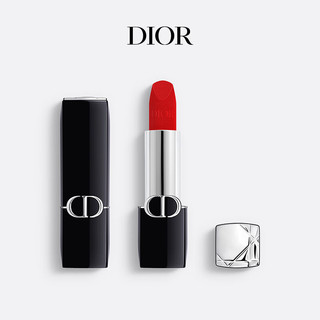 Dior 迪奥 烈艳蓝金口红礼盒套装丝绒999+丝绒772新年礼物送女友