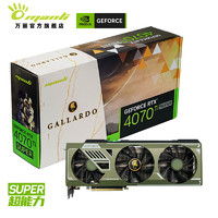 万丽 Manli ）GeForce RTX 4070TI Super 16GB DLSS 3 电竞游戏AI运算设计直播渲染独立显卡