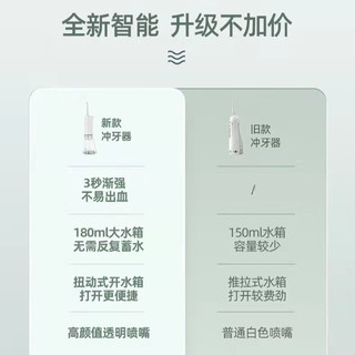 博皓冲牙器5002升级款成人洗牙全自动高压脉冲深层清洁水牙线