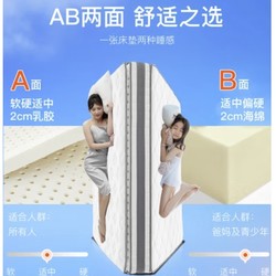 YANXUAN 网易严选 床垫弹簧床垫 AB面软硬两用 180*200*25cm