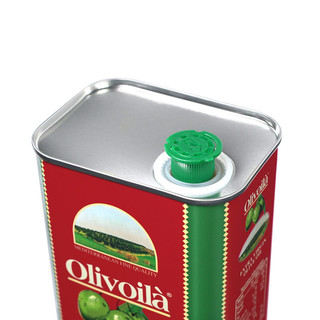 欧丽薇兰 7月产欧丽薇兰特级初榨橄榄油1L*2瓶+礼盒团购年货福利
