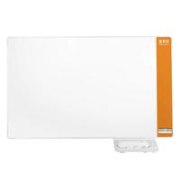 普乐士 巭克拉-优墨 壁挂式磁性白板 （橙色边框 900*600mm）商务磁性书写板/教学/办公/会议/儿童画板