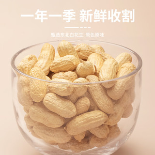 花生500g 生白花生 东北白花生米