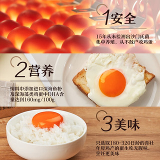 兰皇无菌蛋DHA营养新鲜鸡蛋类可生吃食用的糖溏心蛋温泉蛋送人礼盒装 30枚