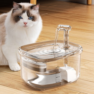 GPN 猫咪饮水机自动循环流动宠物饮水器不插电小猫喝水水盆狗狗喂水碗