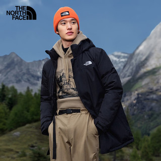 北面（The North Face）羽绒服男款冬大衣运动户外防水保暖鹅绒夹克外套 JK3/黑色/店长/评价有礼 S/165