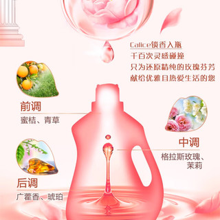 立白大师香氛香水洗衣液持久留香炫彩护衣护色柔顺天然酵素内衣可用 【4斤】大师香氛液1kg*2瓶