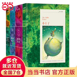 儿屿TEEN经典系列（4册套装）小王子+爱丽丝漫游奇境+柳林风声+秘密花园 6-14岁文学经典故事 课外读物童书