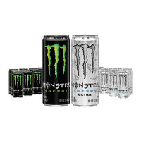 可口可乐 Monster 魔爪功能饮料原味330ml*12罐 超越330ml*12罐