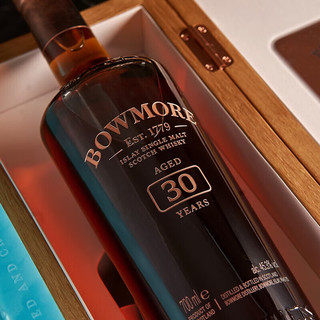 波摩（Bowmore）苏格兰威士忌 单一麦芽700ml 洋酒 12年/15年/18年/25年 波摩 30年时光印刻2022版