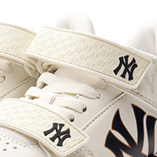 MLB 儿童复古老花运动休闲小学长鞋7ASXCM33N-50WHS-200 米白色 200mm 内长