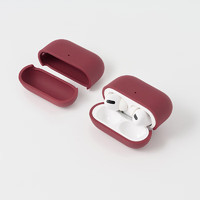 MUJI 無印良品 无印良品 MUJI airpods pro/pro2 苹果耳机壳 红色龙年本命年