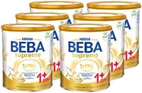 Nestlé 雀巢 BEBA SUPREME JUNIOR 1+ 幼儿奶粉(适用于1岁以上幼儿)，6罐装(6 x 800g)(新老包装交替发货)