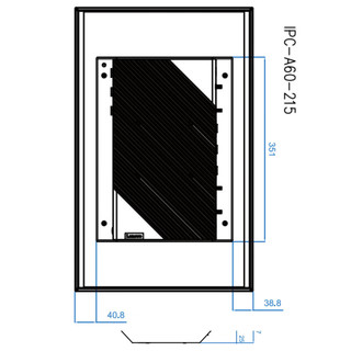 联想（Lenovo）慧天 工业一体机 工控机触摸屏 IPC-A60 IPC-A60-15 I3-1115G4 8G内存 256G SSD