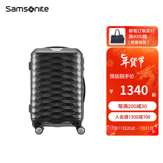Samsonite 新秀丽 TRU-FRAME系列 PC拉杆箱 I00*51001 黑色 25英寸