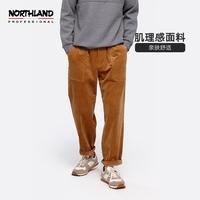 诺诗兰秋冬休闲宽松灯芯绒男裤百搭抽绳潮流NU系列NCPBN5536S