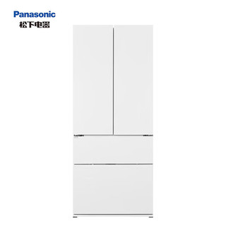 松下（Panasonic）大白PRO 464升家用多门冰箱一级能效四开门大容量嵌入法式冰箱NR-EW46TGB-W月光石