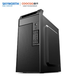 coocaa 酷开 创维电脑 商用办公台式电脑主机（AMD3000G 8G 256GSSD 全国联保）27英寸显示器