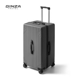 银座超大容量行李箱密码箱男女静音拉杆箱拉链旅行箱万向轮