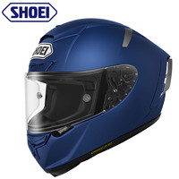 SHOEI X14摩托车头盔赛道头盔跑盔全盔马奎斯防雾MATT BLUE METALLIC M