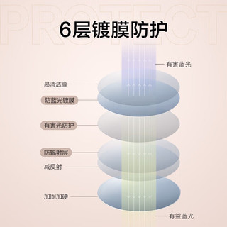 pulais 普莱斯 近视眼镜女素颜轻盈眼镜框防蓝光眼镜20074配0度防蓝光 冷茶色