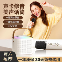 凌舒 家庭KTV唱歌麦克风手持一体机无线蓝牙音箱新年礼物全民唱k歌