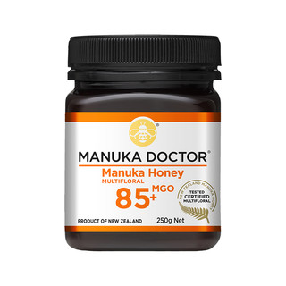Manuka Doctor 新西兰进口MGO85+麦卢卡蜂蜜250g天然蜂蜜