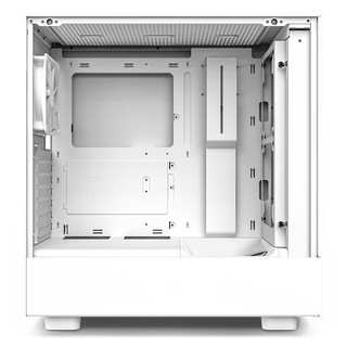 NZXT 恩杰 H5Flow 中塔ATX机箱 白色