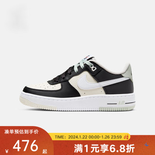 NIKEyykids AIR FORCE 1 LV8 1 (GS)儿童儿童运动休闲鞋 AF1 FB9035-002 35.5码