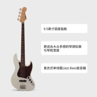 FENDER芬德日产Traditional传统系列60s Jazz Bass电贝斯 5362100305 奥林匹克白