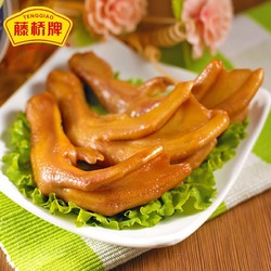 藤桥牌 精品大鸭掌 温州小吃 卤味零食礼包鸭爪500g