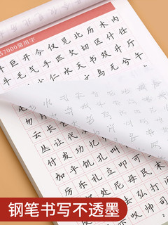 临摹练字帖练字成年楷书正楷成人大人硬笔书法字帖古诗词