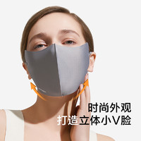 88VIP：Beneunder 蕉下 3只装海绵口罩女防晒口罩防尘可水洗面罩黑色护眼角脸罩