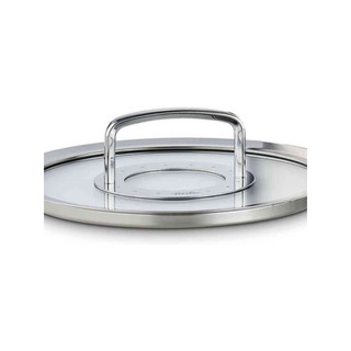 菲仕乐（Fissler）汤锅菁选蒸锅不锈钢玻璃锅盖24cm 20cm汤锅(标准款)+蒸屉 玻璃锅盖