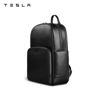 特斯拉（Tesla） Mega 双肩包存储空间大功能多样人造皮革 黑色