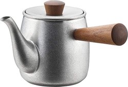 宮崎製作所(Miyazaki Seisakusho) 茶具 茶壶 带滤茶器 不可直火 0.38升 粗颗粒感 小 CHA-2