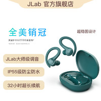 JLAB Go Air Sport真无线运动蓝牙耳机 挂耳式稳固设计EQ3音效美国 茶绿色