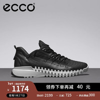 ecco 爱步 酷飞系列 男士休闲户外鞋 80373456327 黑色 43