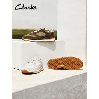 Clarks其乐工艺系列托尔休闲跑鞋时尚运动鞋休闲德训鞋男 复古橘色 261677684(女款) 41