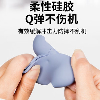 匠心臣 适用airPods Pro2保护套苹果AirPodspro二代液态硅胶耳机壳蓝牙无线简约纯色 AirPodsPro二代【远峰蓝】