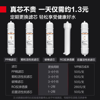 德玛仕（DEMASHI）反渗透RO纯水直饮机商用开水热水烧水机器办公室学校单位净水器KS-10LG-2Z