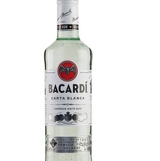 BACARDI 百加得 40%vol 白朗姆酒 500ml