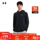  安德玛 UNDERARMOUR）秋冬DFO男子华夫格连帽训练运动卫衣1302362 黑色001 L　