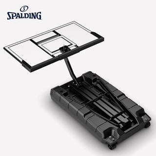 斯伯丁（SPALDING）可移动简易安装便携式篮板成人篮球架篮球框 6E2011ZG
