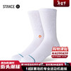 STANCE 斯坦斯 &33PERCENTLUCK联名556中筒袜冬季休闲袜ICON纯色 白色A556C233IC-WHT S  欧码35-37