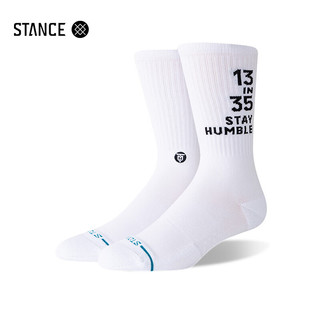 STANCE&麦迪联名款556中筒休闲袜男女运动袜 黑色A556D23MCC-BLK M  欧码38-42